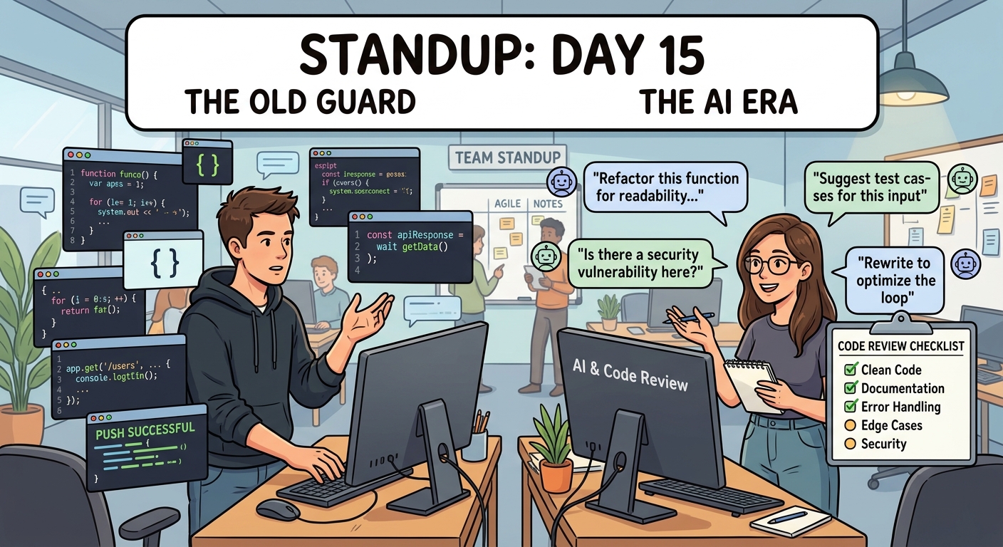 AI-assisted development process and code review
